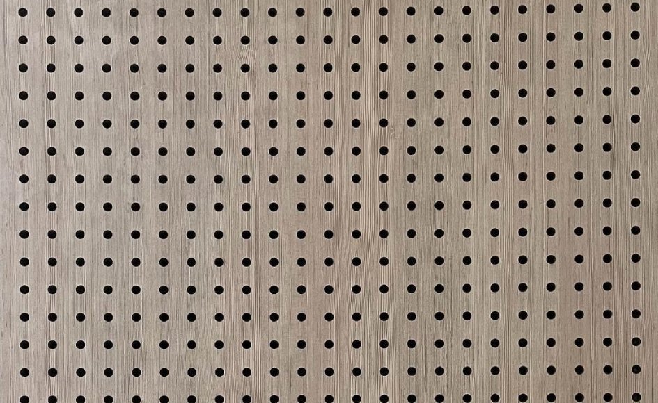 Wooden Perforated Acoustic Panels for Wall and Ceiling